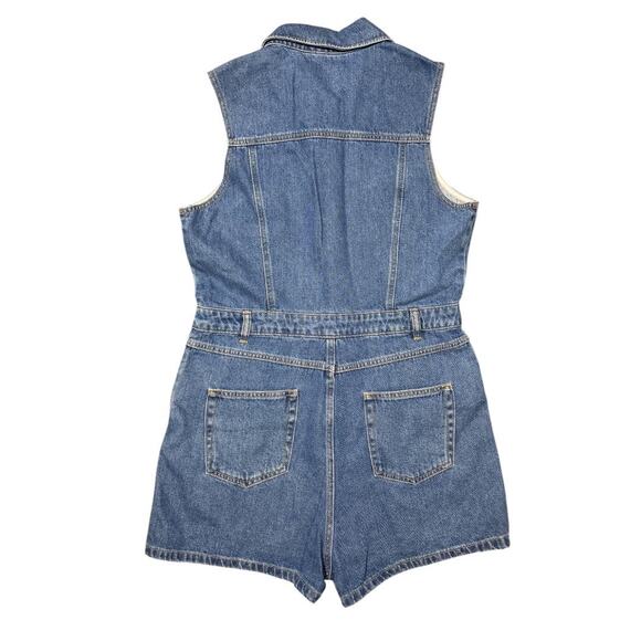 ASOS Denim Romper - NWT - Size UK 16 or US 12 - Picture 6 of 6